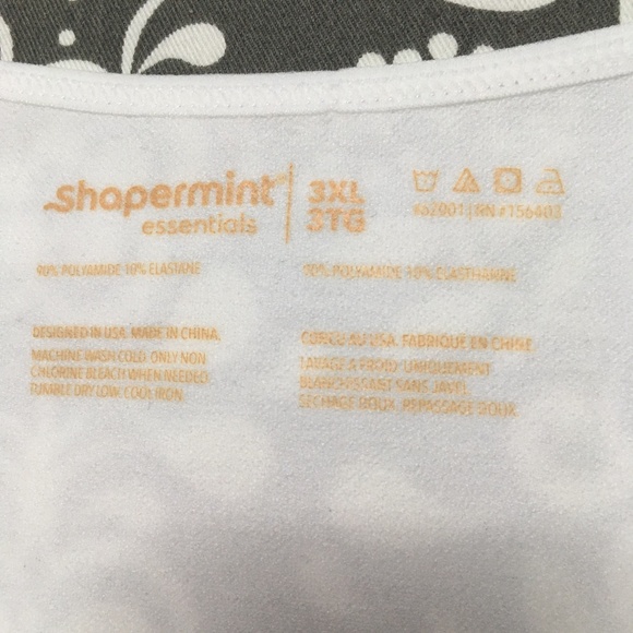 Shapermint Essentials All Day Every Day Scoop Neck Cami Sz 3XL White - Picture 7 of 7